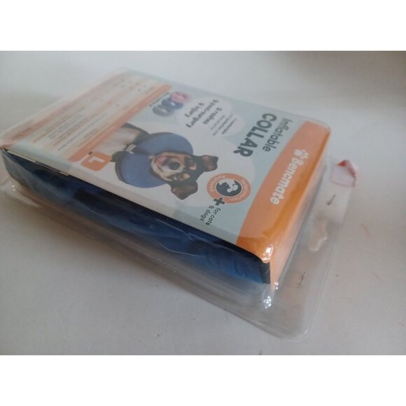 Bencmate Inflatable Collar Blue for Dogs & Cats Soft Pet Recover L - Picture 10 of 15